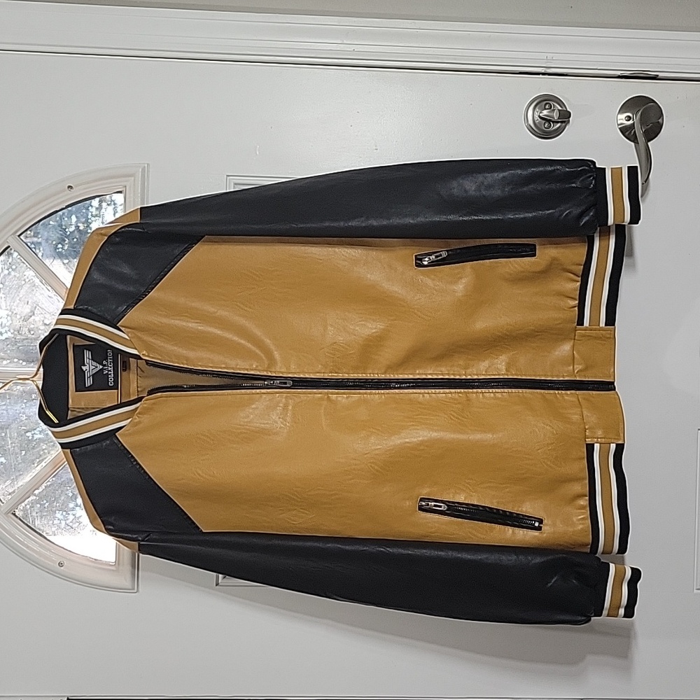 Big and Tall Mens VIP Collection Varsity Jacket Size XXL